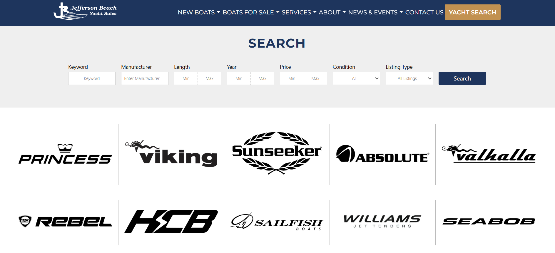 Jefferson Beach Yacht Sales